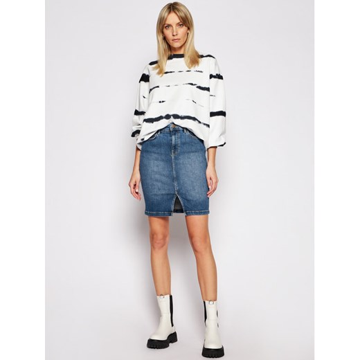 Lee Spódnica jeansowa Pencil L38GQDTO Granatowy Slim Fit Lee 29 okazja MODIVO