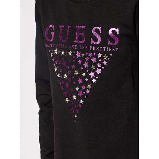 Guess Sukienka codzienna J0BK07 K82Z0 Czarny Regular Fit Guess 10Y okazyjna cena MODIVO