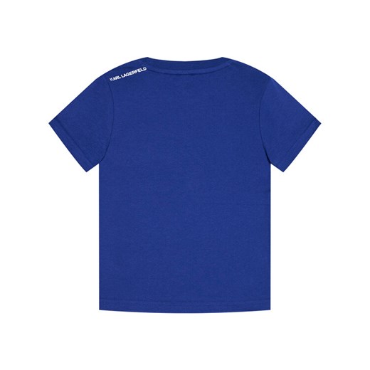 KARL LAGERFELD T-Shirt Z25275 S Niebieski Regular Fit Karl Lagerfeld 8Y okazyjna cena MODIVO