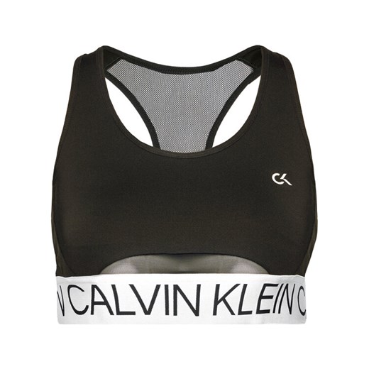 Calvin Klein Performance Biustonosz top Medium Support 00GWF0K148 Czarny M MODIVO okazja