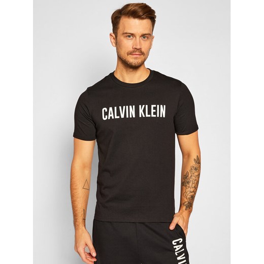 Calvin Klein Performance T-Shirt 00GMF0K243 Czarny Regular Fit L wyprzedaż MODIVO