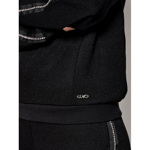 Liu Jo Sport Bluza TA1219 J6178 Czarny Regular Fit M promocyjna cena MODIVO