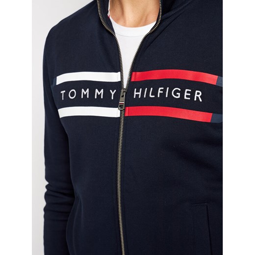 Tommy Hilfiger Bluza Logo Granatowy Regular Fit Tommy Hilfiger M MODIVO