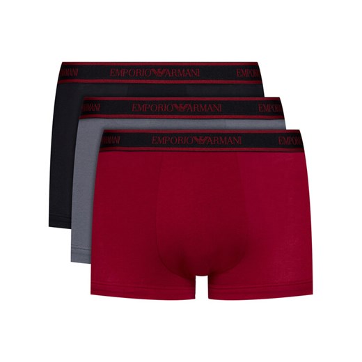Emporio Armani Underwear Komplet 3 par bokserek 111357 0A717 19775 Czarny XL okazja MODIVO