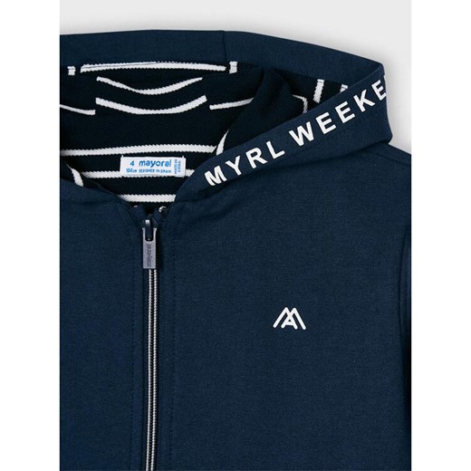 Mayoral Bluza 3412 Granatowy Regular Fit Mayoral 9Y MODIVO promocyjna cena