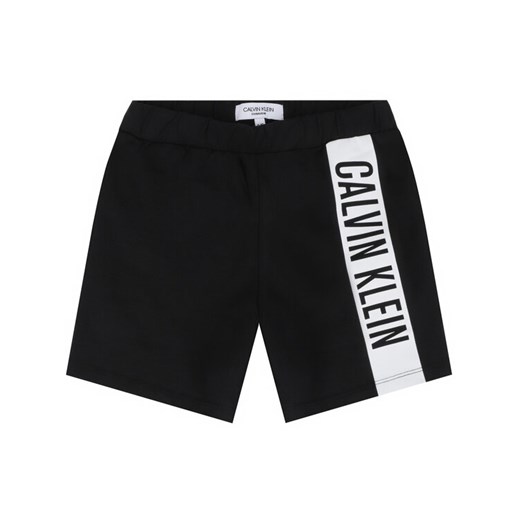 Calvin Klein Swimwear Szorty sportowe B70B700237 Czarny Regular Fit 12_14 okazyjna cena MODIVO