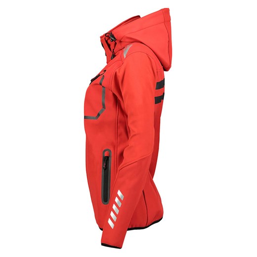 Kurtka softshellowa "Reine" w kolorze czerwono-czarnym Geographical Norway M okazja Limango Polska