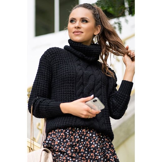 Sweter "Sevenel" w kolorze czarnym Merribel onesize promocyjna cena Limango Polska