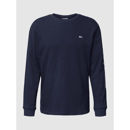 Bluzka z długim rękawem i wyhaftowanym logo model ‘SERIF’ Tommy Jeans XL Peek&Cloppenburg 