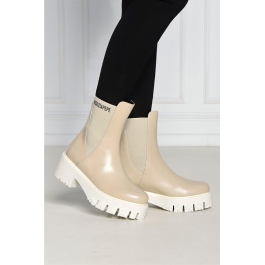 Patrizia Pepe Skórzane botki STIVALI Patrizia Pepe 38 Gomez Fashion Store