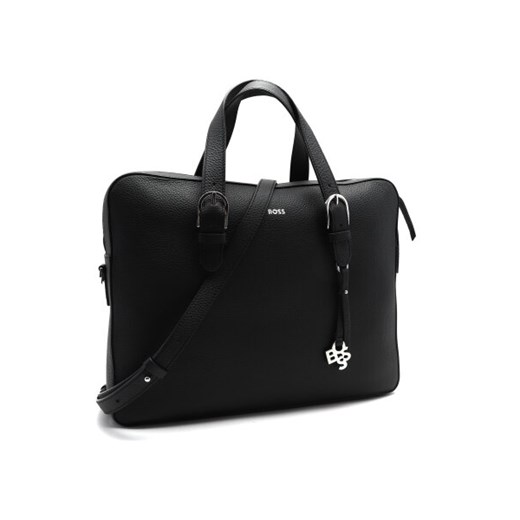 BOSS Skórzana torba na laptopa 15" Scarlet Uniwersalny Gomez Fashion Store