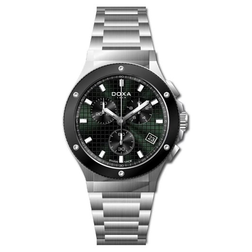 Zegarek srebrny Doxa 