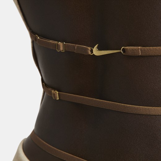 Damska koszulka polo Nike x Jacquemus - Brązowy Nike L Nike poland