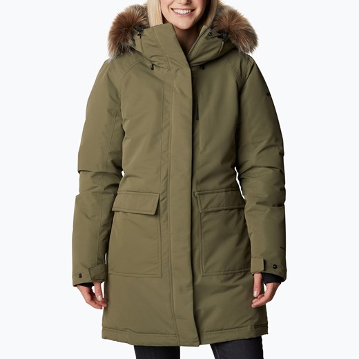 Kurtka puchowa damska Columbia Little Si Insulated Parka zielona 1957693 | Columbia sportano.pl