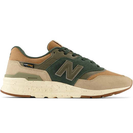 Buty męskie New Balance CM997HTW – brązowo–zielone New Balance 45.5 New Balance Poland