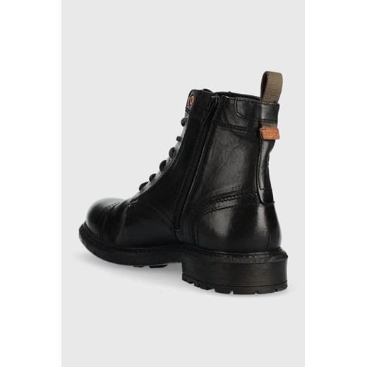 Wrangler buty skórzane Freedom Boot męskie kolor czarny Wrangler 42 ANSWEAR.com