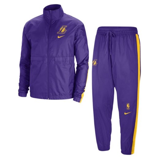Dres męski Nike NBA Los Angeles Lakers Courtside - Fiolet Nike M Nike poland