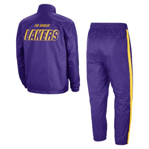 Dres męski Nike NBA Los Angeles Lakers Courtside - Fiolet Nike 2XL Nike poland