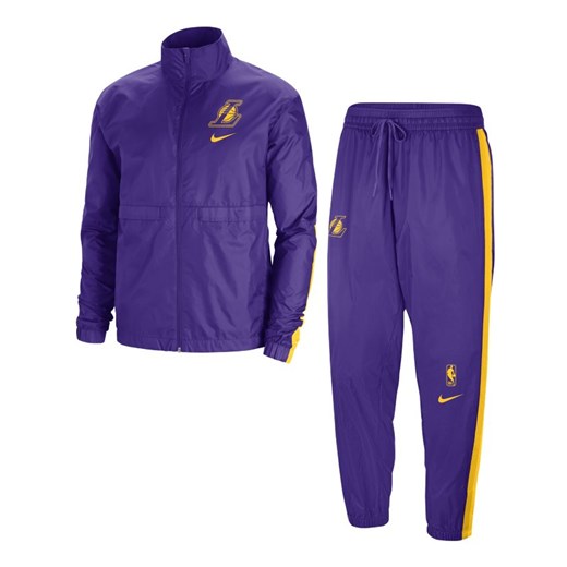 Dres męski Nike NBA Los Angeles Lakers Courtside - Fiolet Nike L Nike poland
