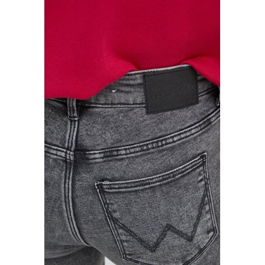 Wrangler jeansy Skinny Cosmo damskie medium waist Wrangler 28/34 ANSWEAR.com