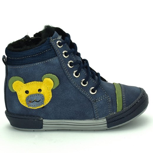 Buty zimowe dla dzieci Kornecki 06756 Granat Kornecki 24 Sklep Dorotka