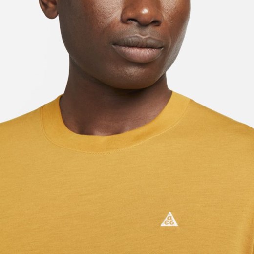 Męska koszulka z długim rękawem Nike Dri-FIT ACG „Goat Rocks” - Brązowy Nike XL Nike poland