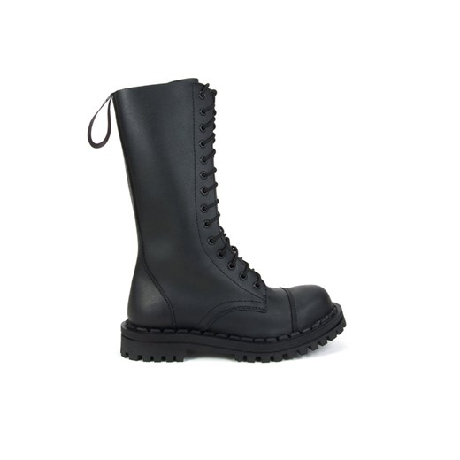 Altercore workery skórzane damskie kolor czarny na platformie ze sklepu ANSWEAR.com w kategorii Workery damskie - zdjęcie 145136830