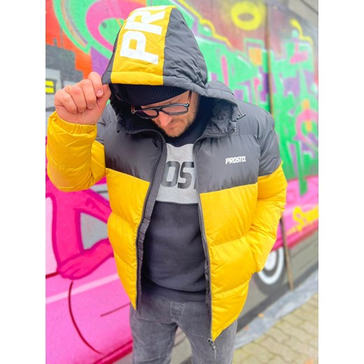 Kurtka Zimowa PROSTO WINTER ADAMENT Split Yellow S Street Colors