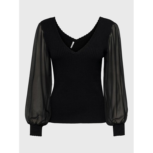 ONLY Sweter Violetta 15259503 Czarny Regular Fit L MODIVO