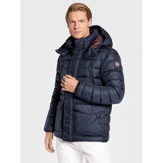 Colmar Kurtka puchowa E-Concrete 1235 9WY Granatowy Regular Fit Colmar 48 wyprzedaż MODIVO