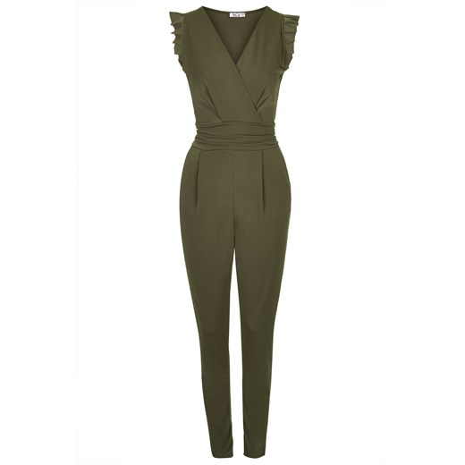 **Frill Jumpsuit by Wal G topshop szary 