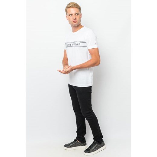 t-shirt męski tommy hilfiger xm0xm01612 biały Tommy Hilfiger S promocyjna cena Royal Shop