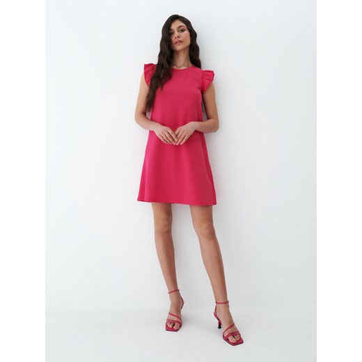 Mohito - Letnia sukienka mini - Różowy Mohito M Mohito promocyjna cena
