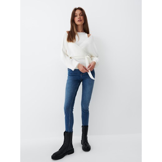 Mohito - Sweter z odkrytymi ramionami - Kremowy Mohito S Mohito