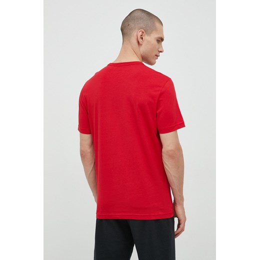 Rossignol t-shirt bawełniany kolor czerwony z nadrukiem Rossignol L ANSWEAR.com