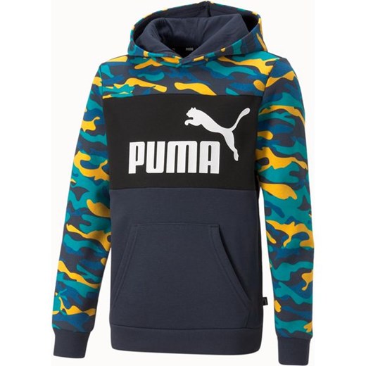 Bluza juniorska ESS+ Camo Hoodie Puma Puma 152cm SPORT-SHOP.pl