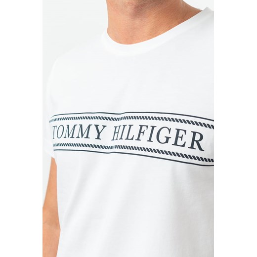 t-shirt męski tommy hilfiger xm0xm01612 biały Tommy Hilfiger M promocja Royal Shop