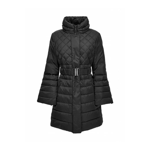 Damski Płaszcz Puchowy z Kapturem i Paskiem Lolie Guess Guess XL wyprzedaż Mont Brand