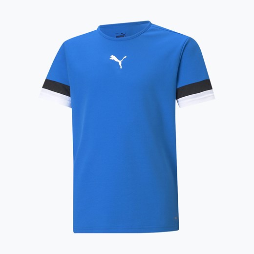Koszulka piłkarska dziecięca PUMA teamRISE Jersey niebieska 704938_02 | WYSYŁKA Puma okazja sportano.pl