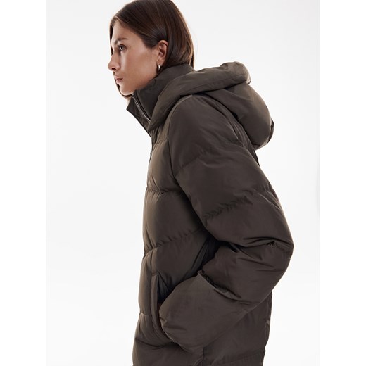 Reserved - Pikowany płaszcz - Szary Reserved 40 Reserved