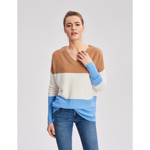 Sweter EDELI Multikolor S Diverse S okazja Diverse Outlet