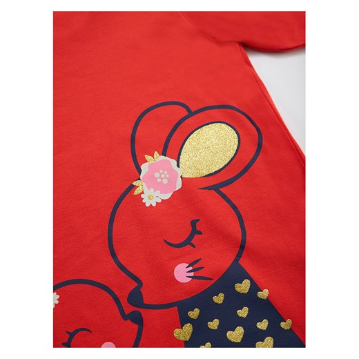 2-częściowy zestaw "Cute Mice" w kolorze czerwono-granatowym Deno Kids 92 wyprzedaż Limango Polska