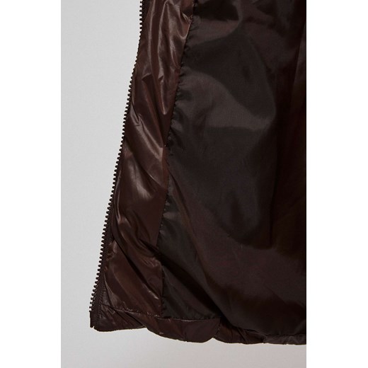 Kurtka damska Moodo.pl z kapturem poliestrowa 