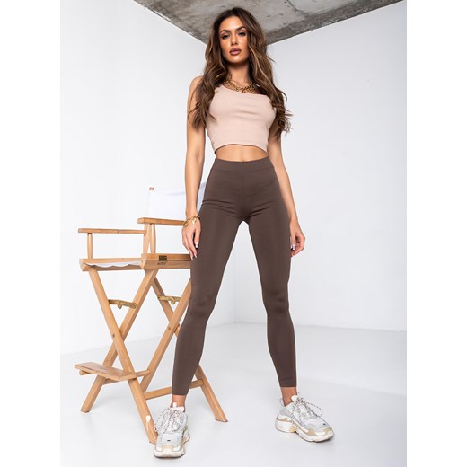 Legginsy Kella - mocca Selfieroom L Selfieroom.pl