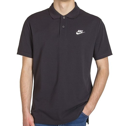 Koszulka Nike Sportswear Polo CJ4456-010 - czarna ze sklepu streetstyle24.pl w kategorii T-shirty męskie - zdjęcie 145490542