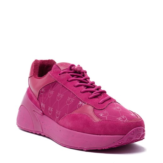 Pinko Sneakersy PROVENZA | z dodatkiem skóry Pinko 41 okazja Gomez Fashion Store