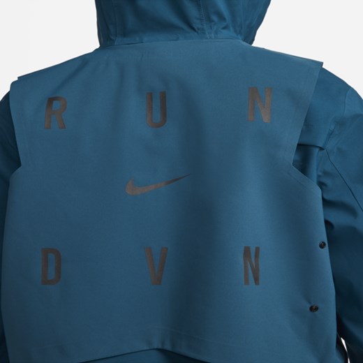 Damska kurtka z zamkiem na całej długości i kapturem Nike Storm-FIT Run Division Nike XL Nike poland