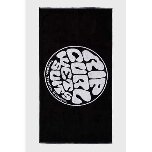 Rip Curl ręcznik bawełniany kolor czarny ze sklepu ANSWEAR.com w kategorii Ręczniki - zdjęcie 145746493