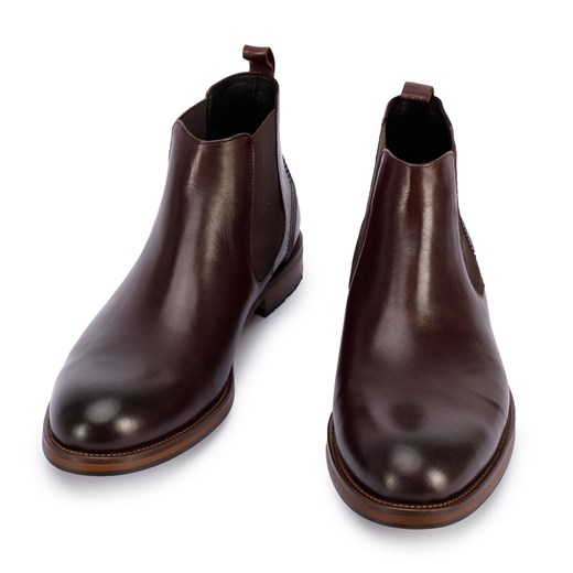 Buty zimowe męskie WITTCHEN eleganckie skórzane