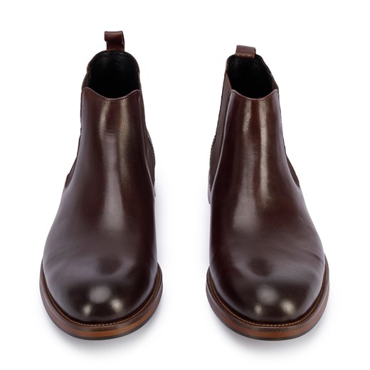 Buty zimowe męskie WITTCHEN eleganckie brązowe